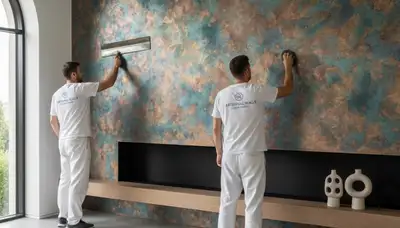 Professional faux painting and decorative wall finishes by expert painters in Indianapolis, IN