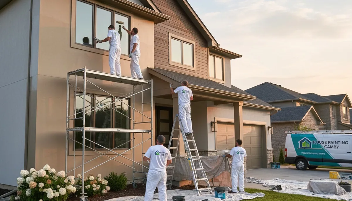Professional house painters providing exterior painting services in Indianapolis IN