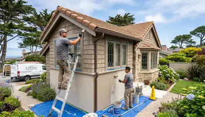 Professional house painters in Indianapolis IN providing expert residential exterior painting services