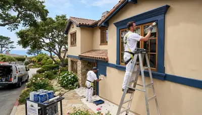 Professional house painters in Indianapolis IN providing exterior home painting services