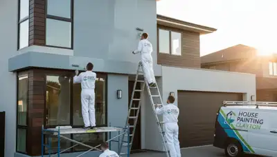 Professional house painters in Indianapolis IN providing expert residential exterior painting services