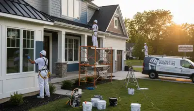 Professional house painters in Indianapolis IN providing expert residential painting services