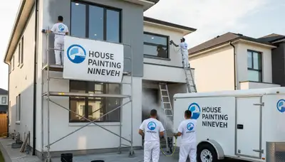 Professional house painters in Indianapolis IN providing expert exterior home painting services
