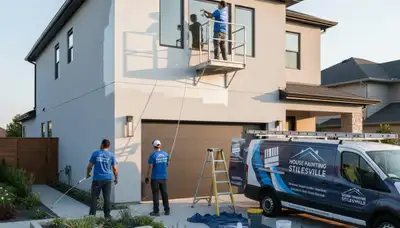 Professional house painters in Indianapolis IN providing expert exterior home painting services