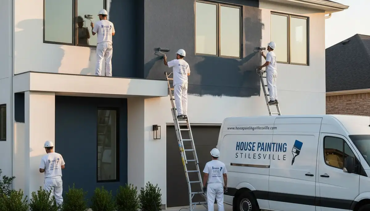 Professional house painters in Indianapolis IN providing expert exterior and interior painting services